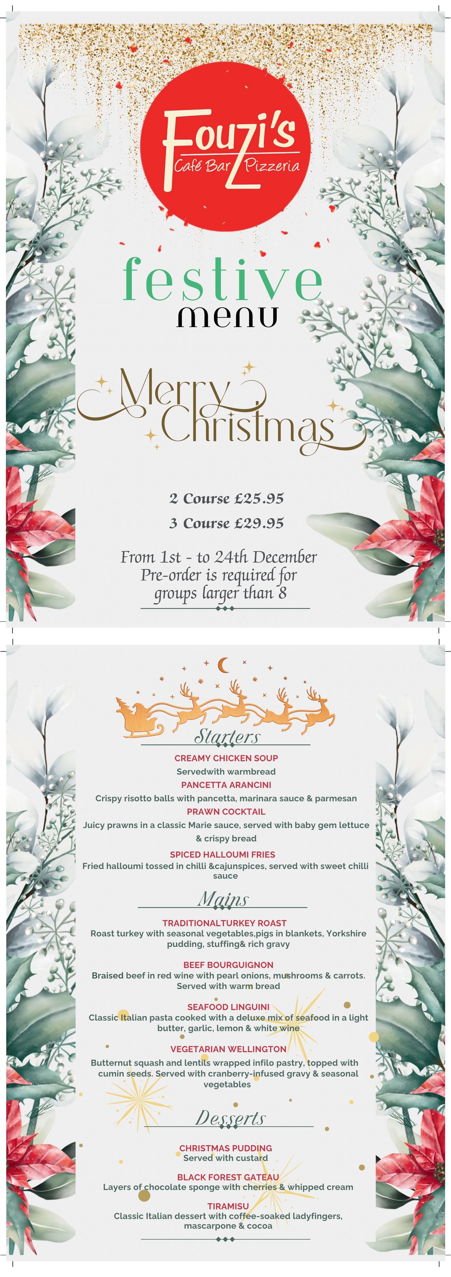 CHRISTMAS FAYRE 2025 (1st Dec - 24th Dec)